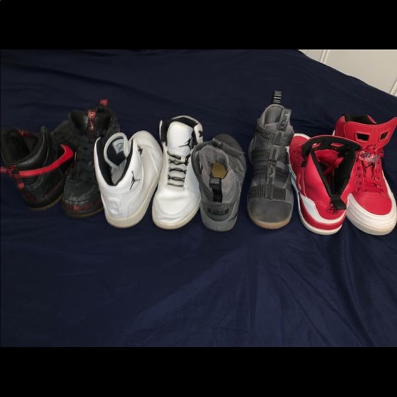 Jordan and Nike shoes
